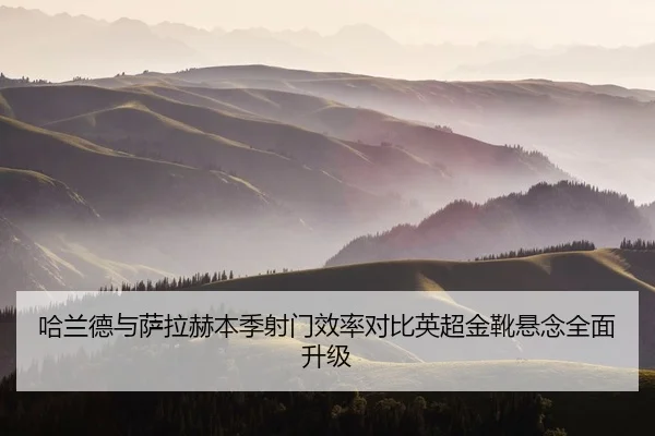 哈兰德与萨拉赫本季射门效率对比英超金靴悬念全面升级